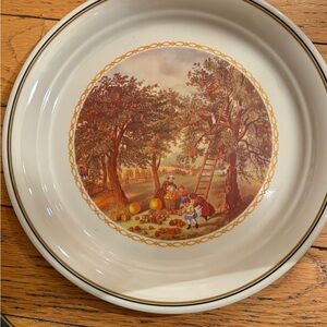 Vintage Cornerstone Ceramic Plate